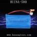 HUINA 580 EXCAVATOR Parts, 7.4V Li-ion Battery 2000mAh, 23CH Full Metal Car