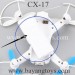 Cheerson CX-17 Quadcopter Battery Cover